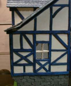 Détail d'une fenêtre en construction