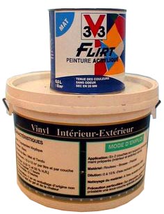 peinture &agrave; l'eau